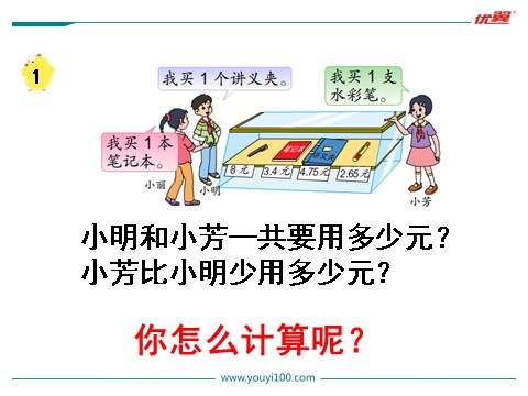 五年级上册数学（苏教版）第1课时 小数的加减法（1）第10页