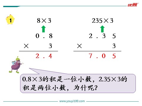 五年级上册数学（苏教版）第1课时 小数乘整数第10页