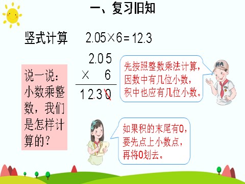 五年级上册数学（人教版）小数乘小数（1）第4页