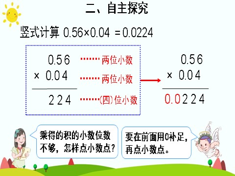 五年级上册数学（人教版）小数乘小数（2）第6页