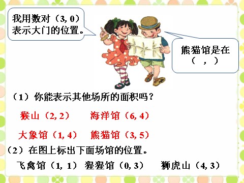 五年级上册数学（人教版）动物园_位置第2页