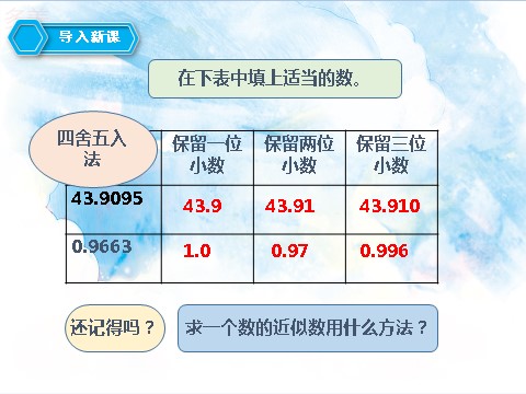 五年级上册数学（人教版）第三单元第三课商的近似数（课件）第2页