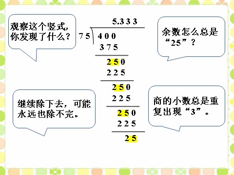 五年级上册数学（人教版）平均每秒跑多少千米_循环小数第1页