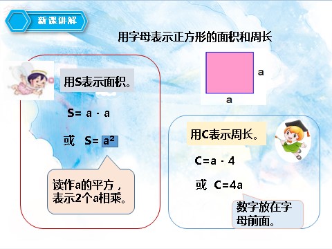 五年级上册数学（人教版）第五单元第二课时用字母表示数2（课件）第10页