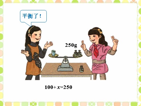 五年级上册数学（人教版）天平_方程的意义第5页