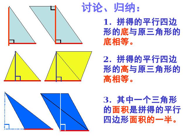 五年级上册数学（人教版）数学《三角形的面积》第10页