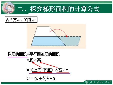 五年级上册数学（人教版）6.3《梯形的面积》教学课件第8页