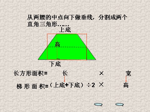 五年级上册数学（人教版）《梯形面积》第3页