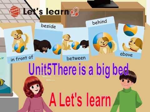 五年级上册英语(PEP版)Unit5 A lets learn第1页