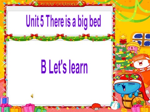 五年级上册英语(PEP版)Unit 5 B Let's learn第1页