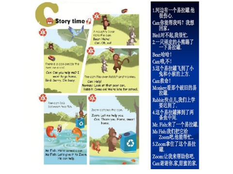 五年级上册英语(PEP版)Unit 5 B Let's check&Let's wrap it up&C Story time第9页