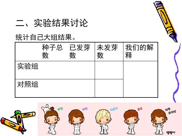 五年级上册科学科学《1.2种子发芽实验(二)》第6页