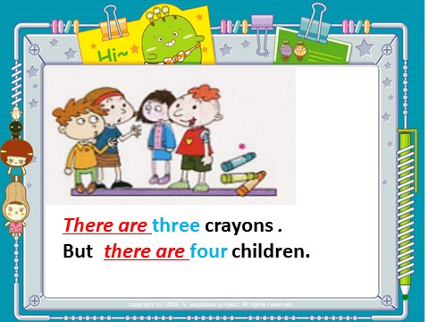 五年级上册英语（外研三起点）M5U1There are only nineteen crayons. 第7页