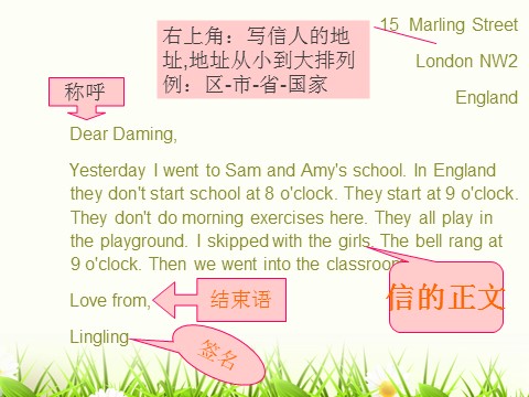 五年级上册英语（外研三起点）Module 8 Unit 2 Yesterday I went to Sam and Amy's schoo第4页