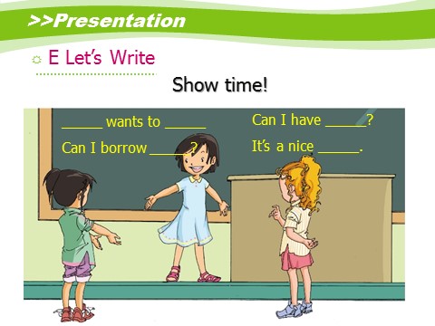 五年级上册英语（湘少版）Unit4_Can_I_use_your_pencil，_please？第3课时课件第6页