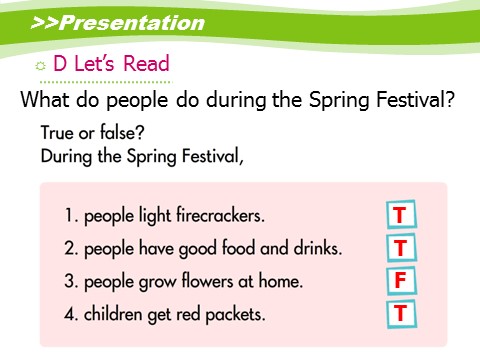 五年级上册英语（湘少版）Unit12_The_Spring_Festival第2课时课件第9页