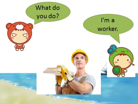 五年级上册英语（科普版）Lesson 5 What do you do—What do you do及Where do you work对话操练第7页