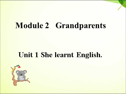 五年级下册英语（外研版三起点）外研版优质课Module2 Unit1 She learnt Englishppt课件第5页
