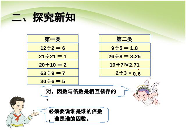 五年级下册数学（人教版）数学优质课《第二单元:因数与倍数》第8页