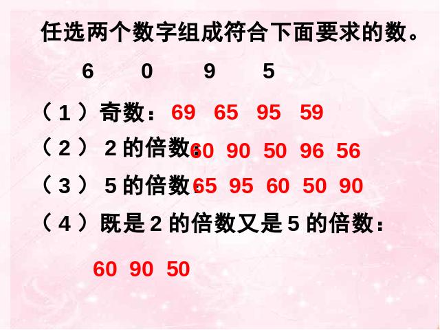 五年级下册数学（人教版）《2、5的倍数的特征》第10页