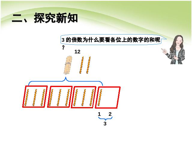 五年级下册数学（人教版）数学:因数与倍数:3的倍数特征第6页