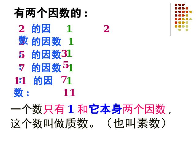 五年级下册数学（人教版）数学第二单元-《质数和合数》第4页