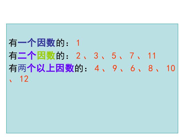 五年级下册数学（人教版）数学第二单元(新课标)-《质数和合数》第5页