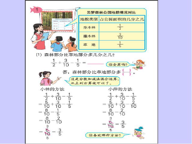 五年级下册数学（人教版）-《分数加减混合运算》下载第8页