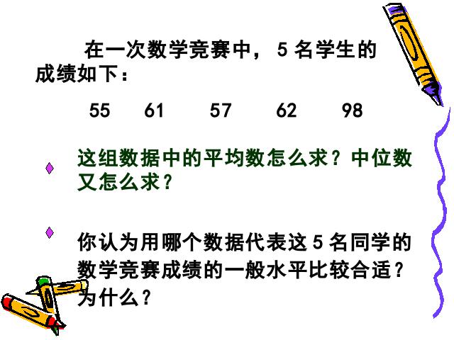 五年级下册数学（人教版）数学-《统计―众数》(新)第2页