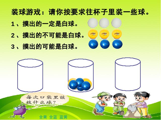 五年级下册数学（人教版）数学-《可能性》(新)第6页