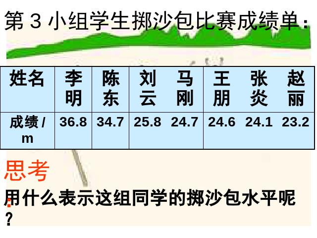 五年级下册数学（人教版）《中位数》ppt数学课件-第2页