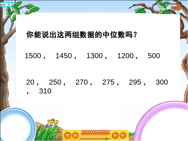 五年级下册数学（人教版）新：数学-《中位数》第3页