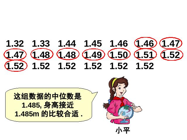 五年级下册数学（人教版）《统计―众数》ppt课件下载第10页