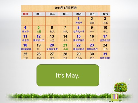 五年级下册英语（闽教版）Unit 8 Dates of the Month Part A 课件1第10页