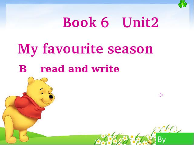 五年级下册英语(PEP版)《Unit2 My favourite season》英语第1页