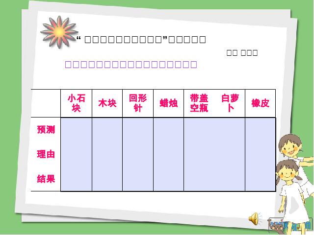 五年级下册科学科学第一单元《物体在水中是沉还是浮》免第9页