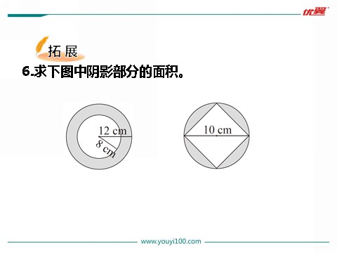 六年级上册数学(北师大版）第7课时 圆的面积（二）第10页