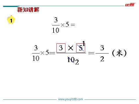 六年级上册数学（苏教版）第1课时 分数与整数相乘第10页