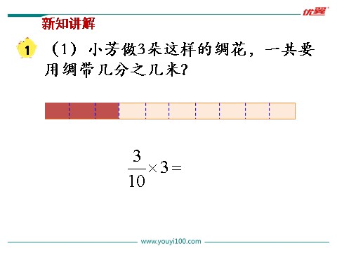 六年级上册数学（苏教版）第1课时 分数与整数相乘第6页