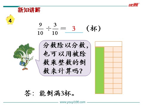 六年级上册数学（苏教版）第3课时 分数除以分数第5页