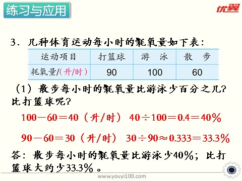 六年级上册数学（苏教版）第16课时 整理与练习 课件第6页