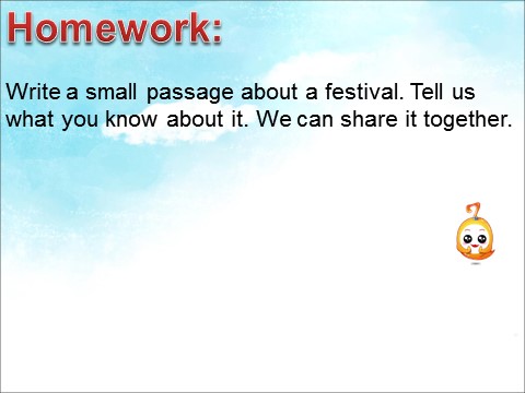 六年级上册英语（外研一起点）Unit 1 Thanksgiving is very important in the US---节日第10页