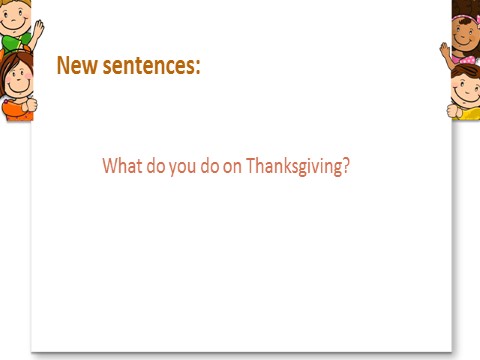 六年级上册英语（外研一起点）Module 4 Unit1 Thanksgiving is very important in the US 课件1第8页