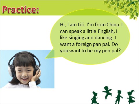 六年级上册英语（外研一起点）Unit 2 I want a Chinese pen friend---交笔友第9页