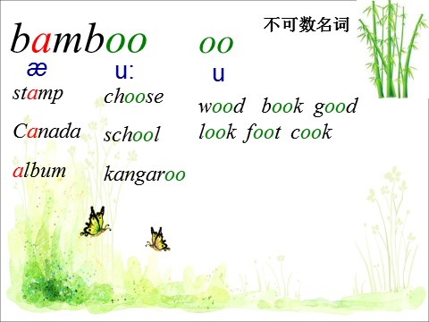 六年级上册英语（外研一起点）Module 7 Unit 1 Pandas love bamboo 课件第6页