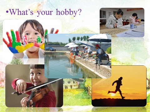 六年级上册英语（外研三起点）Module 3 Unit 2 What's your hobby第8页