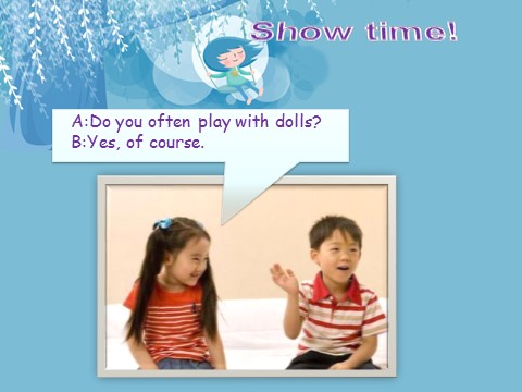 六年级上册英语（外研三起点）Module 8 Unit 1 Do you often play with dolls第2页