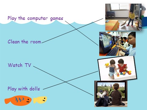 六年级上册英语（外研三起点）Module 8 Unit 1 Do you often play with dolls第6页