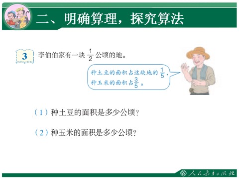 六年级上册数学（人教版）1.2《分数乘法》教学课件（第2课时）第5页