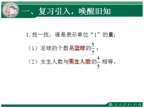 六年级上册数学（人教版）1.5《分数乘法》教学课件（第5课时）第2页